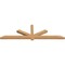 Ekena Millwork Kennewick Timber Gable Bracket, Western Red Cedar, 84"W x 24"H x 3 1/2"D x 3 1/2"F, 7/12 Pitch GBW084X24X0404KEN00SWR - alternate 2